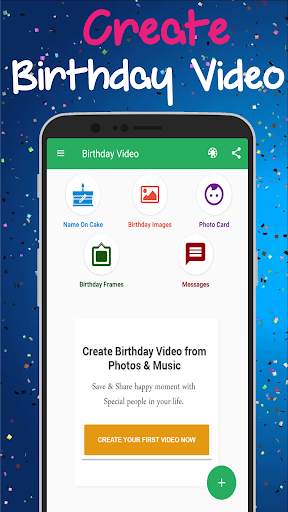 Birthday Video Maker screenshot 1