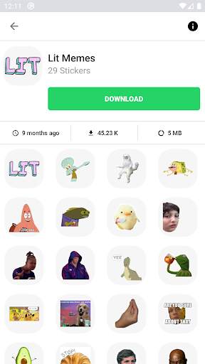 3D Funny Stickers - WAStickers screenshot 2