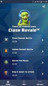 Tonos de Llamada para Clash Royale™ screenshot 1