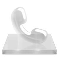 exDialer 3D Glass Theme logo