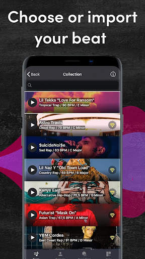 Rap Maker - Recording Studio screenshot 1