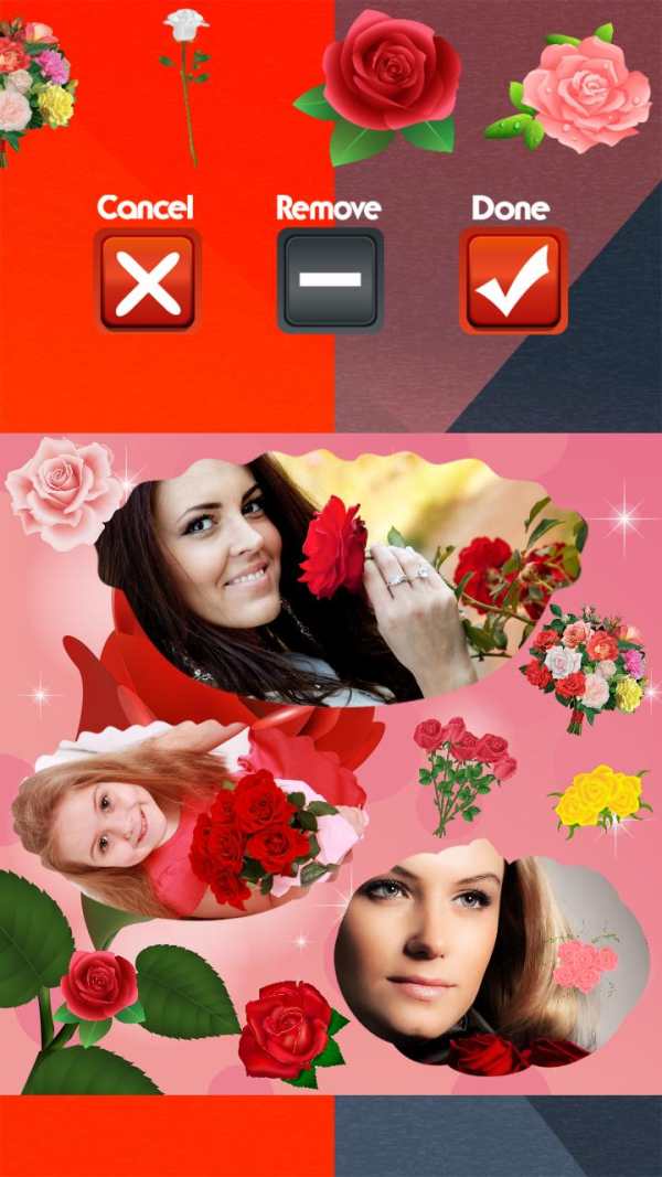 Roses Photo Collage screenshot 5