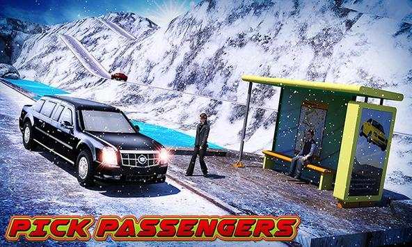 Offroad Hill Limo Driving 3D screenshot 1