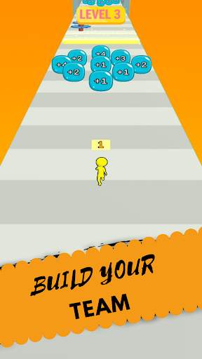 Crowd Join Runner Pusher Clash screenshot 4