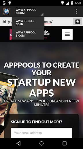 Private Browser screenshot 1