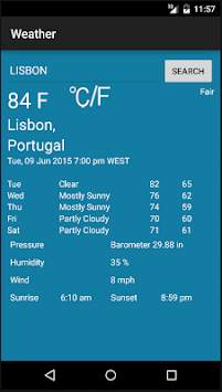 Weather screenshot 5