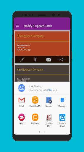 Business Card Maker - Free Bussiness Card Design screenshot 3