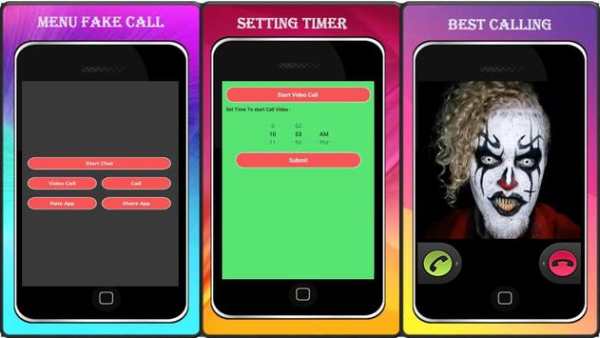 Funny Clown calling-Horror Fake Call screenshot 1