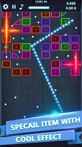 Glow Ball Breaker Quest Challenge Game screenshot 6
