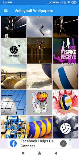 Volleyball HD Wallpapers screenshot 1