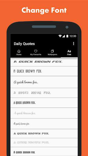 Motivational Quotes” App screenshot 4