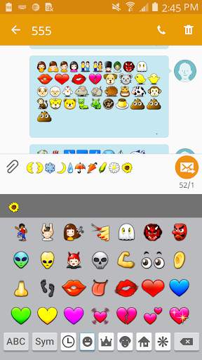 Emoji Font for FlipFont 9 screenshot 2