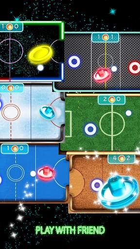 Air Glow Hockey 2 Player screenshot 3