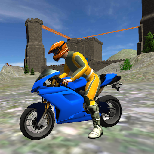 Motorbike Medieval Drive 3D أيقونة