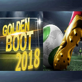 Golden Boot 2018 ; Football Free Kick icon