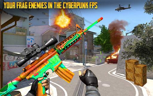 FPS Commando Strike - Sniper Gun Shooting Games screenshot 1