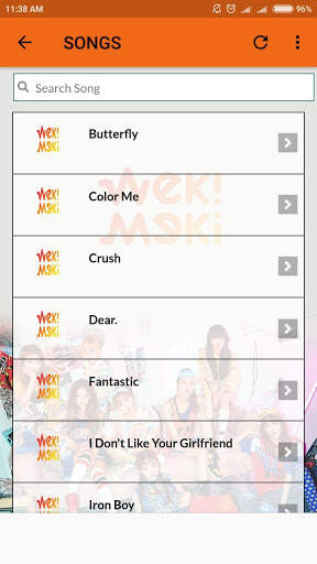 Weki Meki Lyrics (Offline) screenshot 5