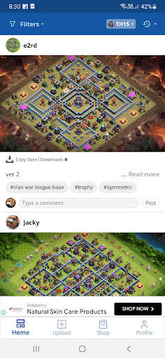 Cocbases (Clash of Clan Bases) screenshot 1