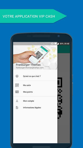 VIP Cash votre carte fidélité screenshot 1