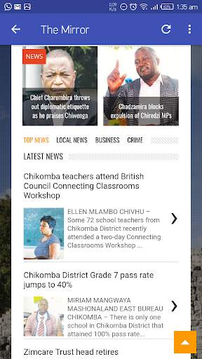 All Zimbabwe News screenshot 1