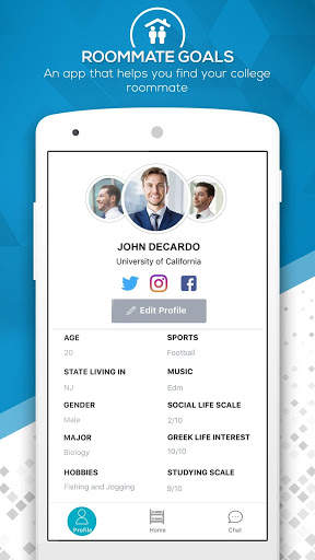 Roommate Goals-A college roommate finder screenshot 1