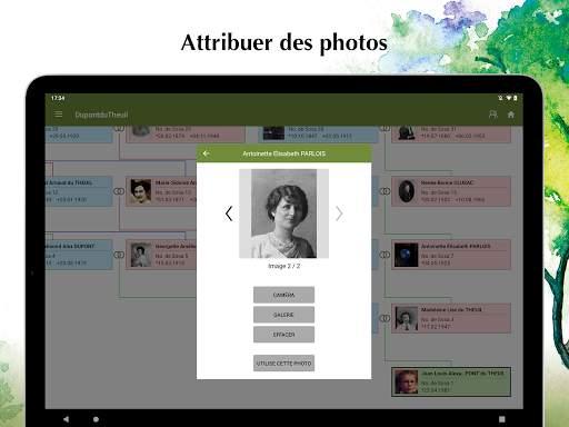 Généalogie Viewer – pour le logiciel pour PC screenshot 15