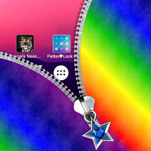 Rainbow Zipper Lock Screen 4.0