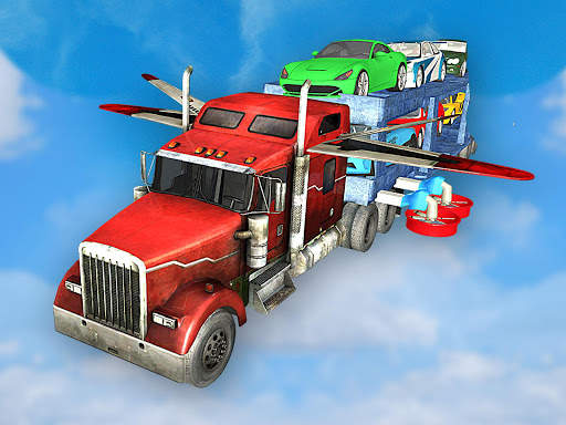 Flying Car Transport Truck 3D screenshot 9