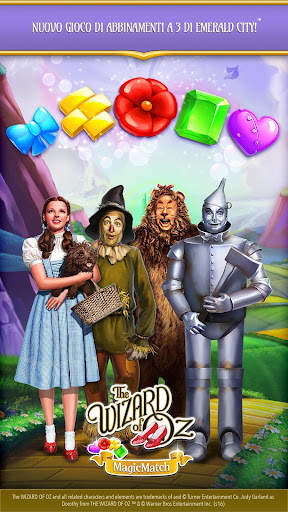 The Wizard of Oz Magic Match 3 screenshot 1