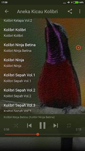 Suara Kolibri Ninja Gacor Mp3 screenshot 3