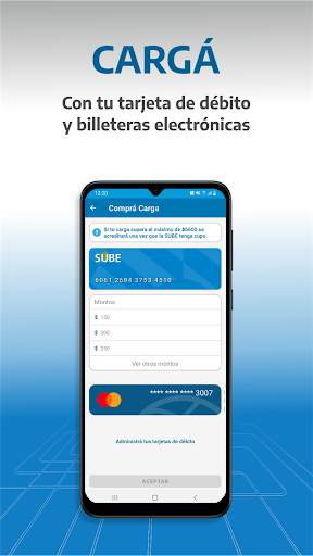 SUBE screenshot 2