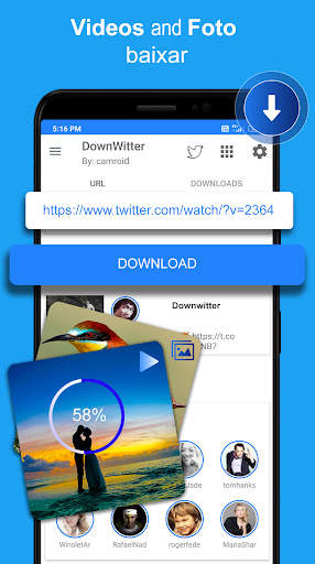 DownWitter: Downloader de vídeo para Twitter screenshot 2