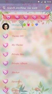 GO SMS SONG OF SPRING THEME screenshot 4