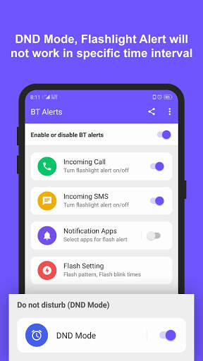 BT Alerts - Flash on Call, SMS & App Notifications screenshot 7