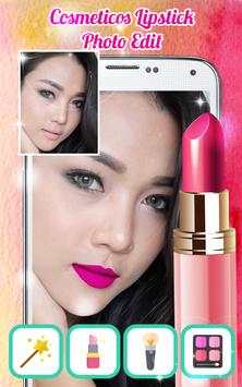 Cosmeticos Lipstick Photo Edit screenshot 3