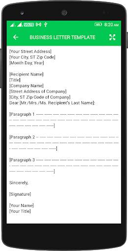 English Letter Writing 4 تصوير الشاشة