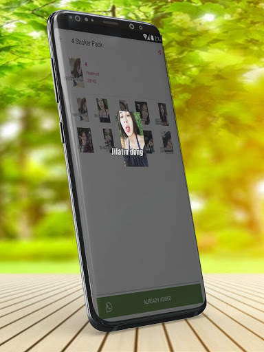Beautiful girl WAstickerapps - WA stickers screenshot 4