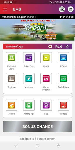 BMB PPOB ePulsa screenshot 1