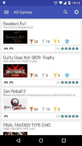 PS Trophies screenshot 5