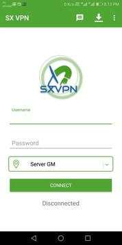 SX VPN screenshot 1