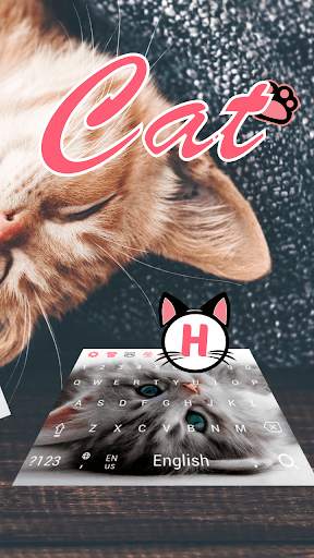 Cat Keyboard Theme screenshot 3