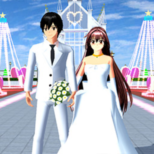 Anime School Girls Dating Sim icon