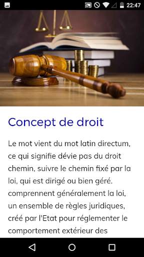 Cours de Droit screenshot 3