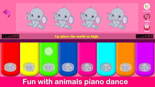 Kids Pink Piano Music & Songs screenshot 6