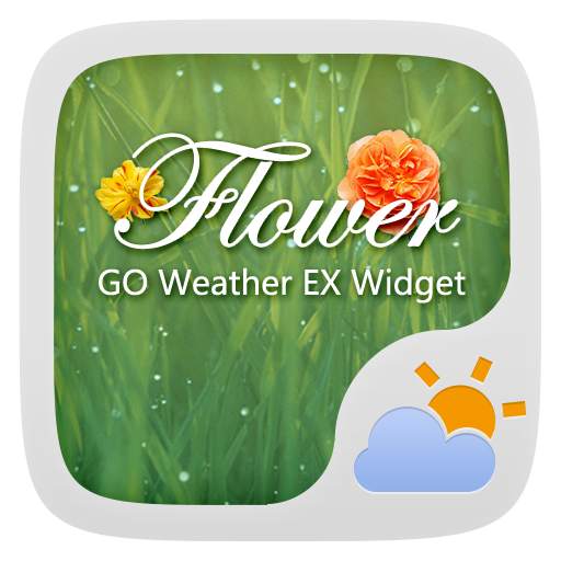 Flower GO Weather Widget Theme 1.1