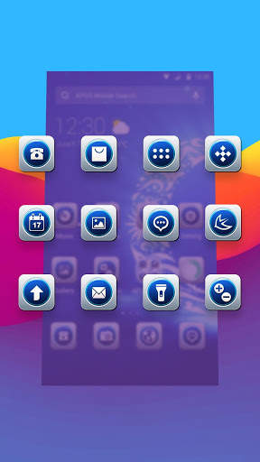 The Moon-APUS Launcher theme скриншот 3