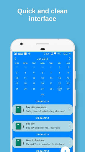 Personal Diary with Fingerprint and Password Lock screenshot 3