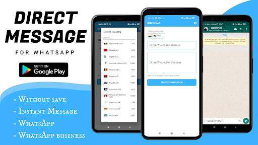 Direct Chat For WhatsApp & WA business screenshot 5
