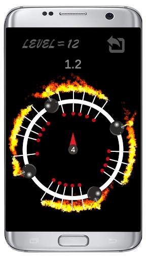 Throw Pin : Free Fire Game screenshot 1
