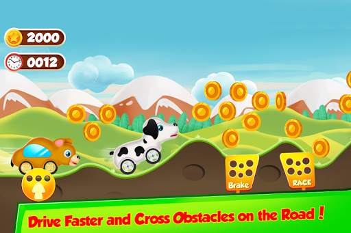 Unicorn Racing Cars Animals Vroom screenshot 8